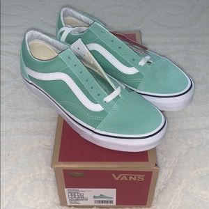 Old skool Neptune Green Vans BRAND NEW